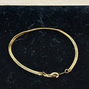 Korea 14K Gold Plated Bracelet Vintage Costume Jewelry #54